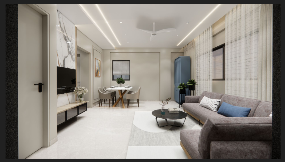 2 BHK Katraj — Sable Sir interior project